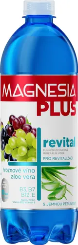Magnesia Plus Revital hroznové víno, aloe vera 0,7l