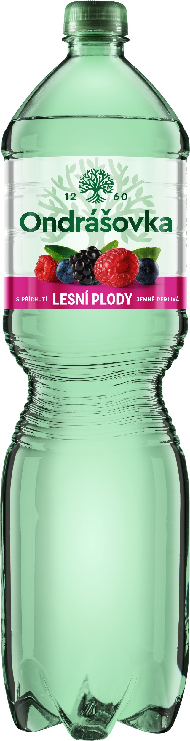 Ondrášovka Jemně perlivá minerální voda lesní plody 1,5 l