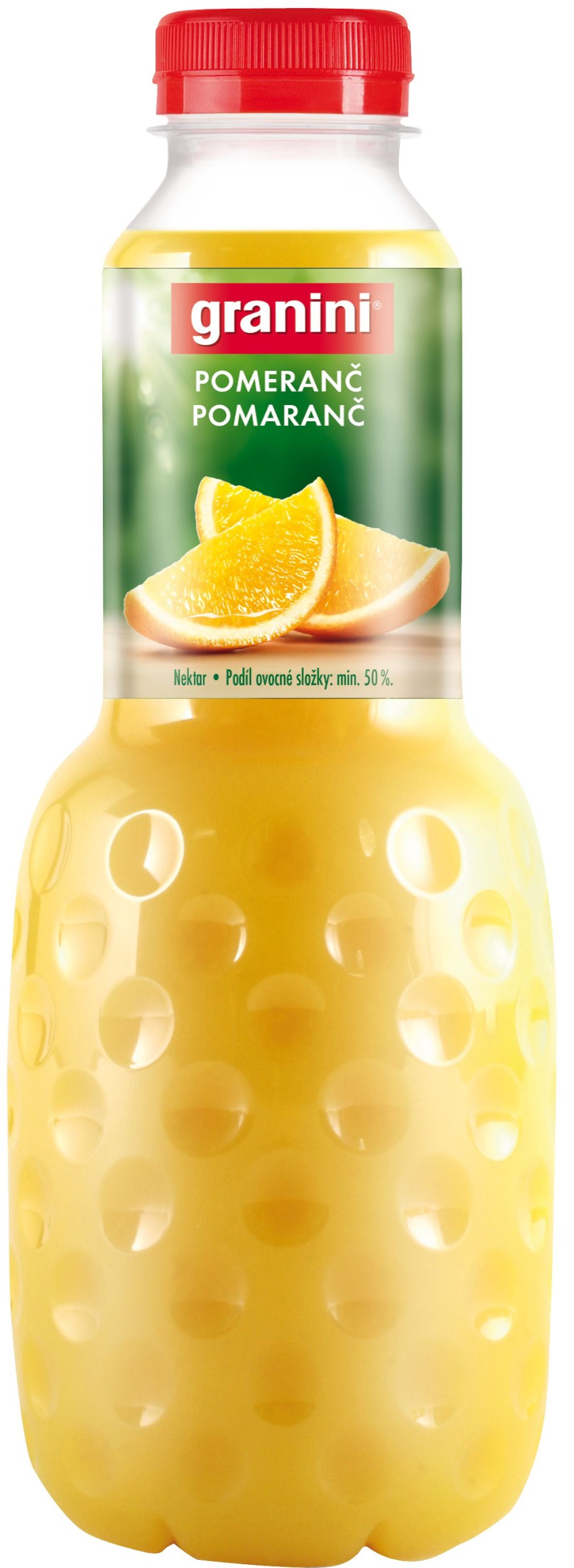 Granini pomeranč 50% 1l pet