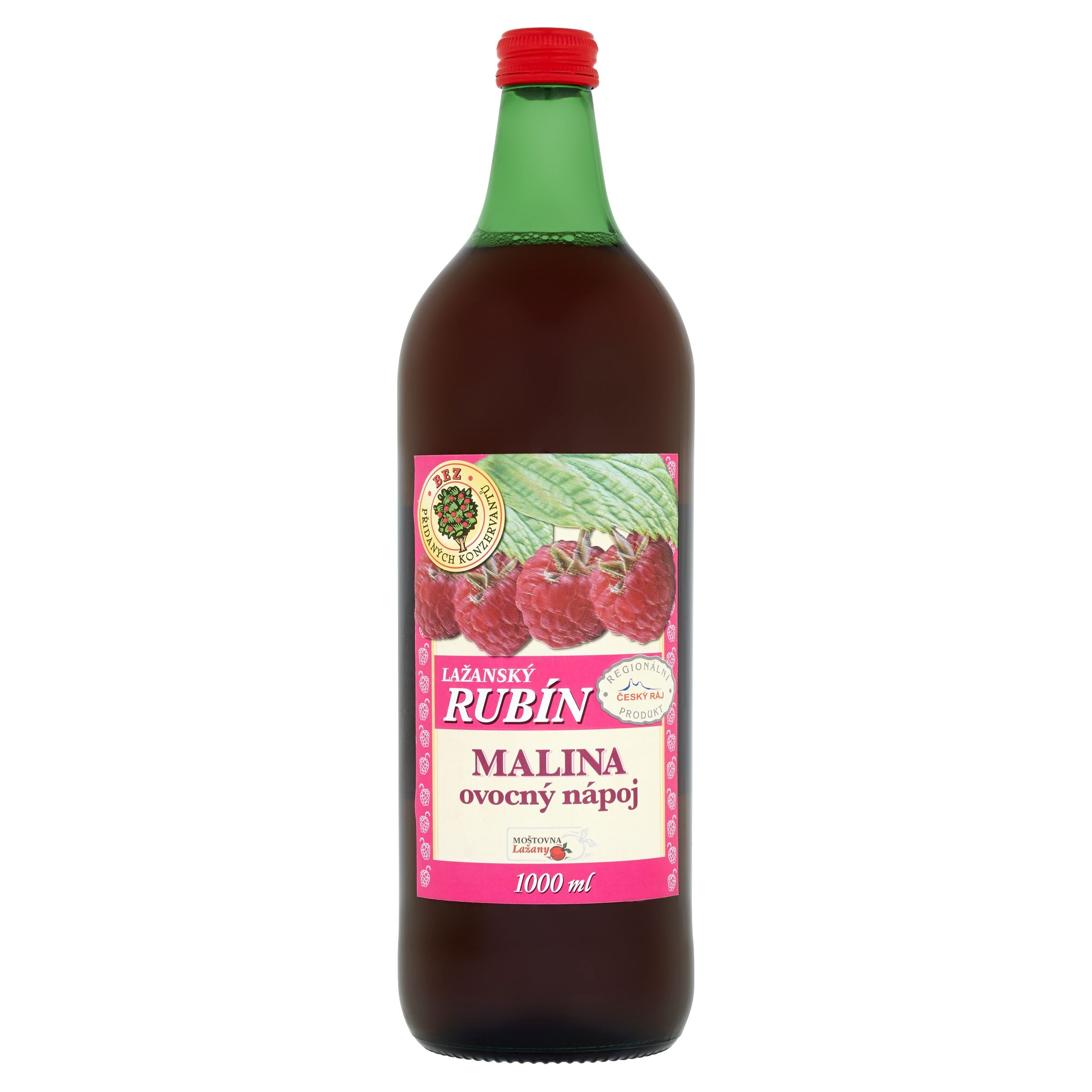 Lažanský Rubín Ovocný nápoj malina 1 l