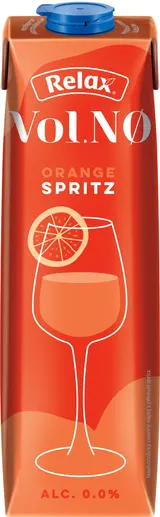Relax VOL.NO příchuť Orange Spritz 1 l
