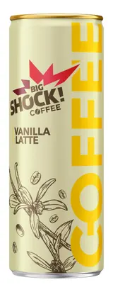 Big Shock! Coffee Vanilla Latte 250ml