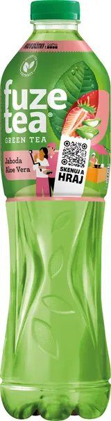 Fuzetea Strawberry Aloe Stevia Green Ice Tea 1,5 l