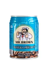 Mr.Brown Vanilla plech 240 ml