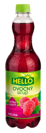Hello Ovocný sirup malina 0,7 l