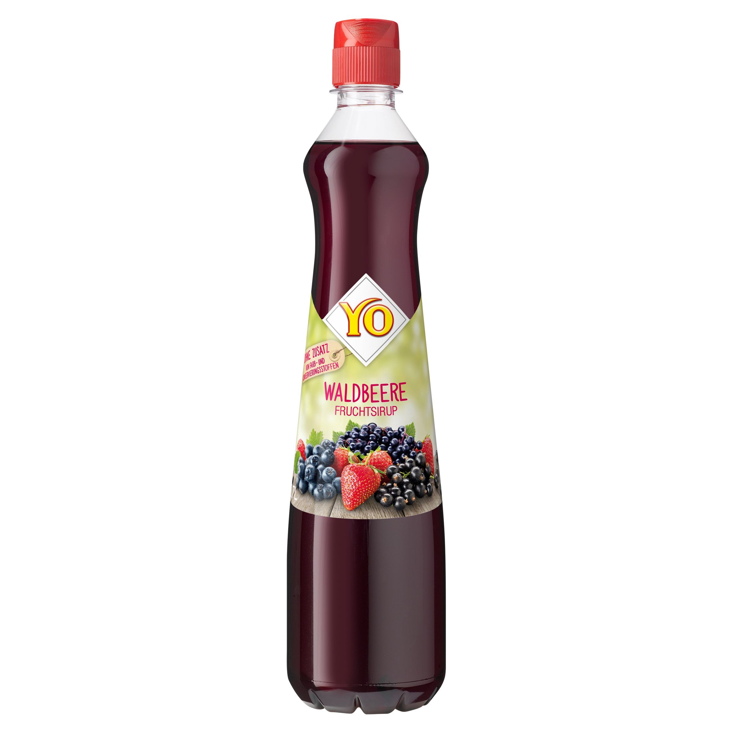 YO Ovocný sirup z lesních plodů 0,7 l