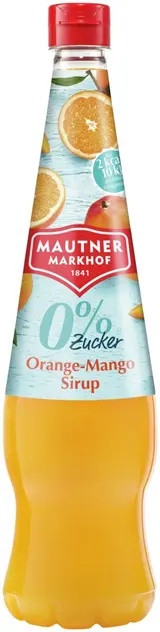 Sirup 0% cukr pomeranč-mango 0,7 l