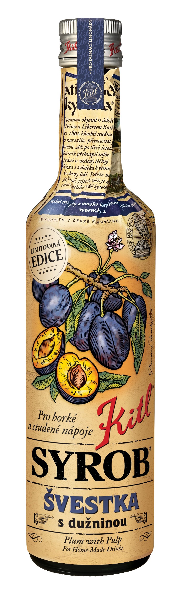 Kitl Syrob Švestka 500 ml