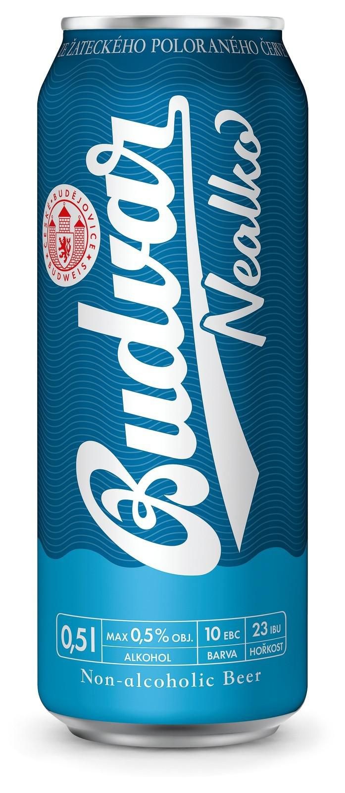 Budweiser Budvar B:Free světlé nealkoholilcké pivo 0,5 l