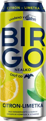 Birgo citron & limetka 0,5 l plech
