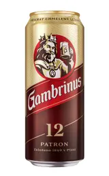 Gambrinus plná 12° plechovka pivo 0,5 l