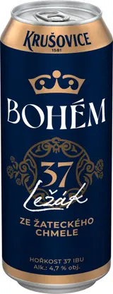 Krušovice Bohém plech 0,5l