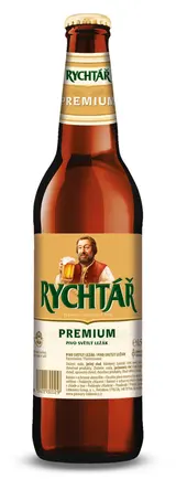 Rychtář Premium pivo světlý ležák 0,5 l