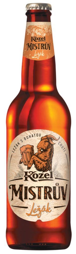 Kozel Mistrův ležák pivo 0,5 l
