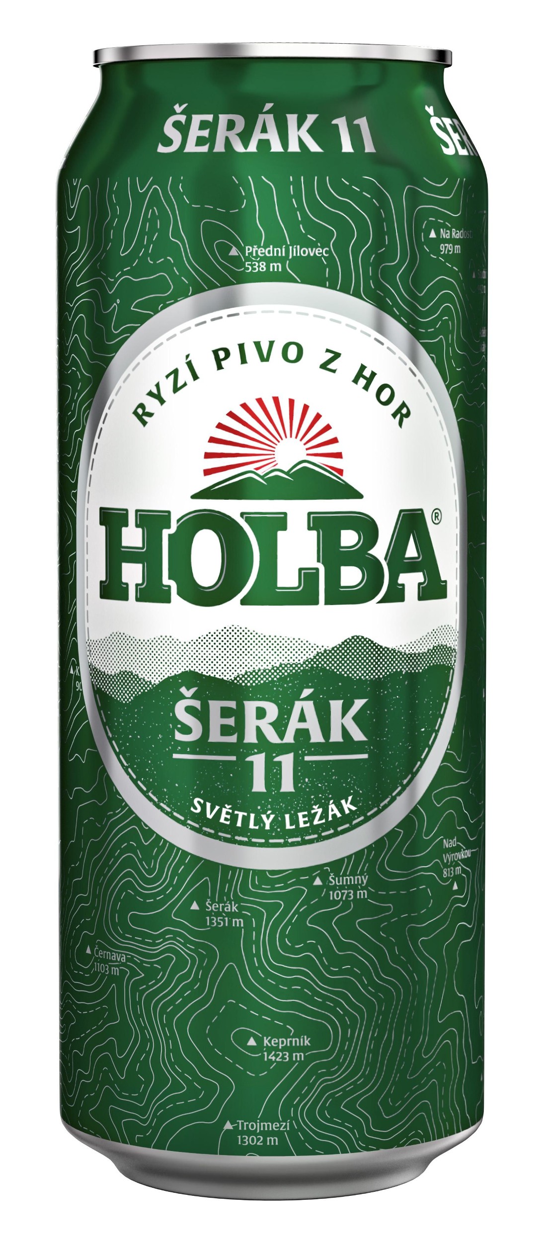 Holba Šerák pivo světlý ležák 0,5l
