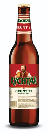 Rychtář Grunt světlý ležák sklo 0,5 l