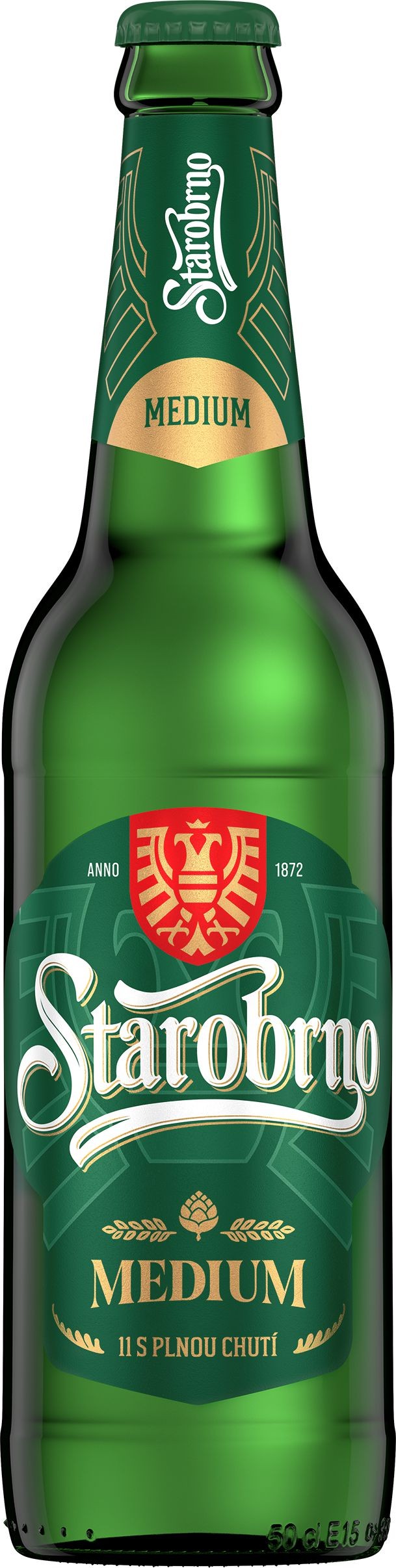 Starobrno Medium pivo ležák světlý 0,5l