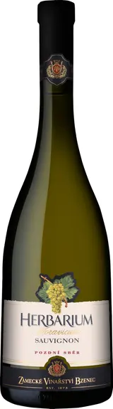 Zámecké Vinařství Herbarium Moravicum Sauvignon pozdní sběr 750 ml
