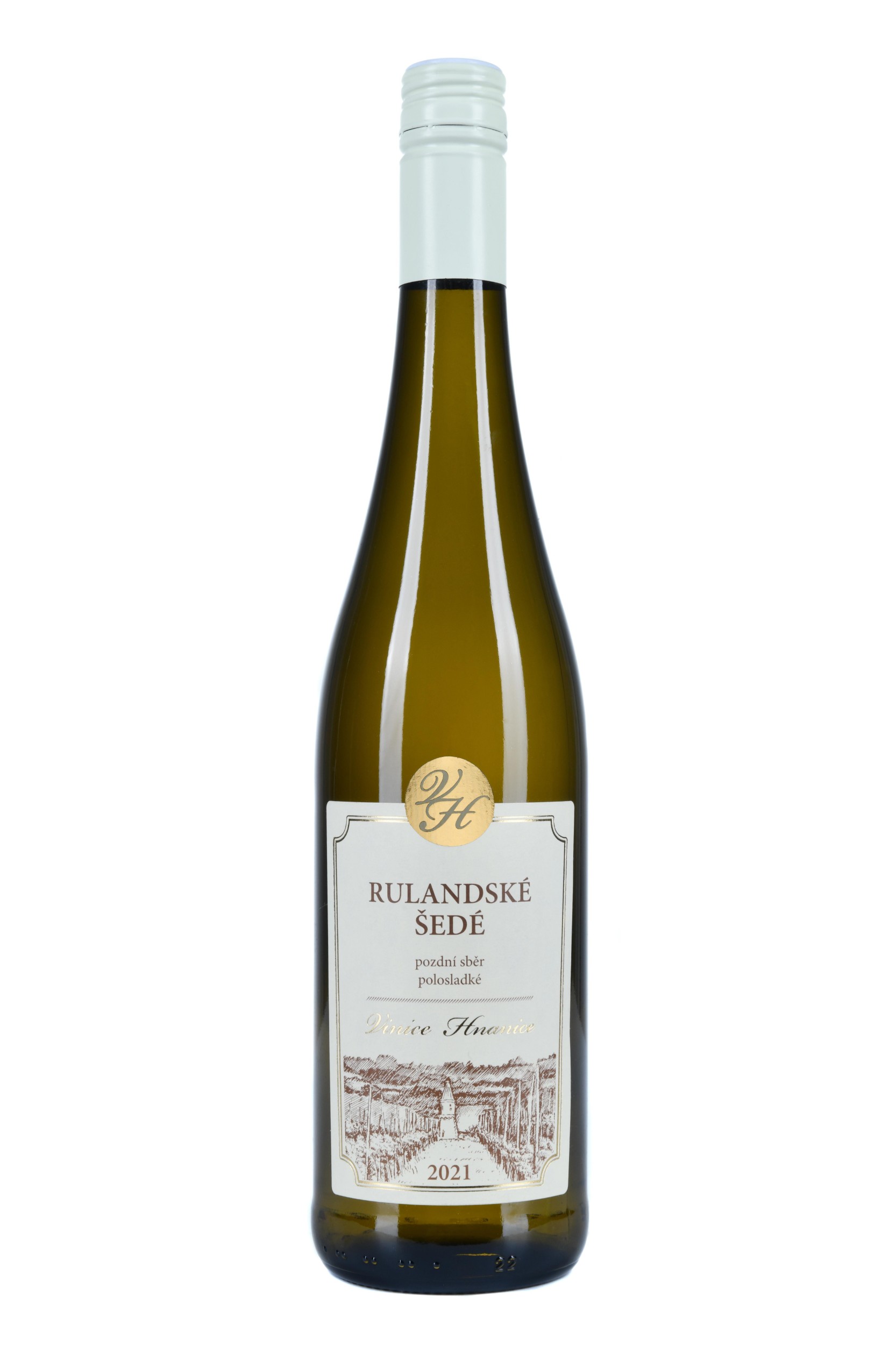 Vinice-Hnanice Rulandské šedé víno pozdní sběr 0,75 l
