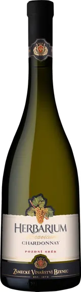 Zámecké Vinařství Herbarium Moravicum Chardonnay pozdní sběr 0,75 l