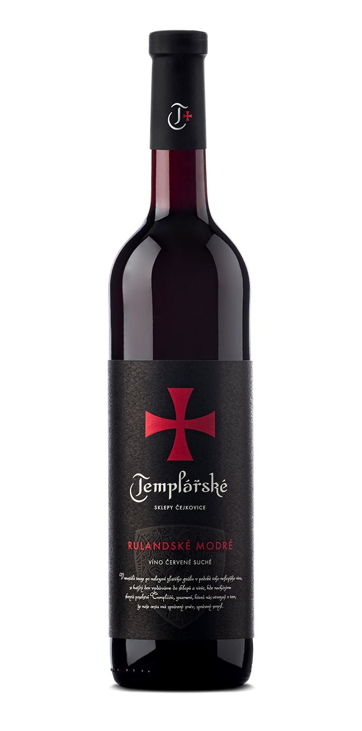 Templářské Sklepy Rulandské modré 750 ml