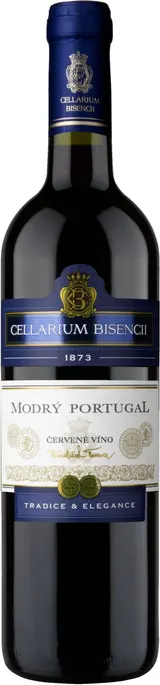 Zámecké Vinařství Bzenec Cellarium Bisencii Modrý portugal 0,75l