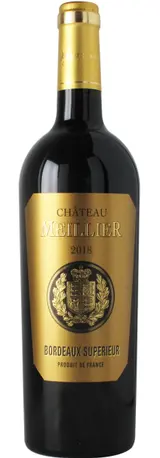 Chateau Meillier Bordeaux Superieur Gold 750 ml