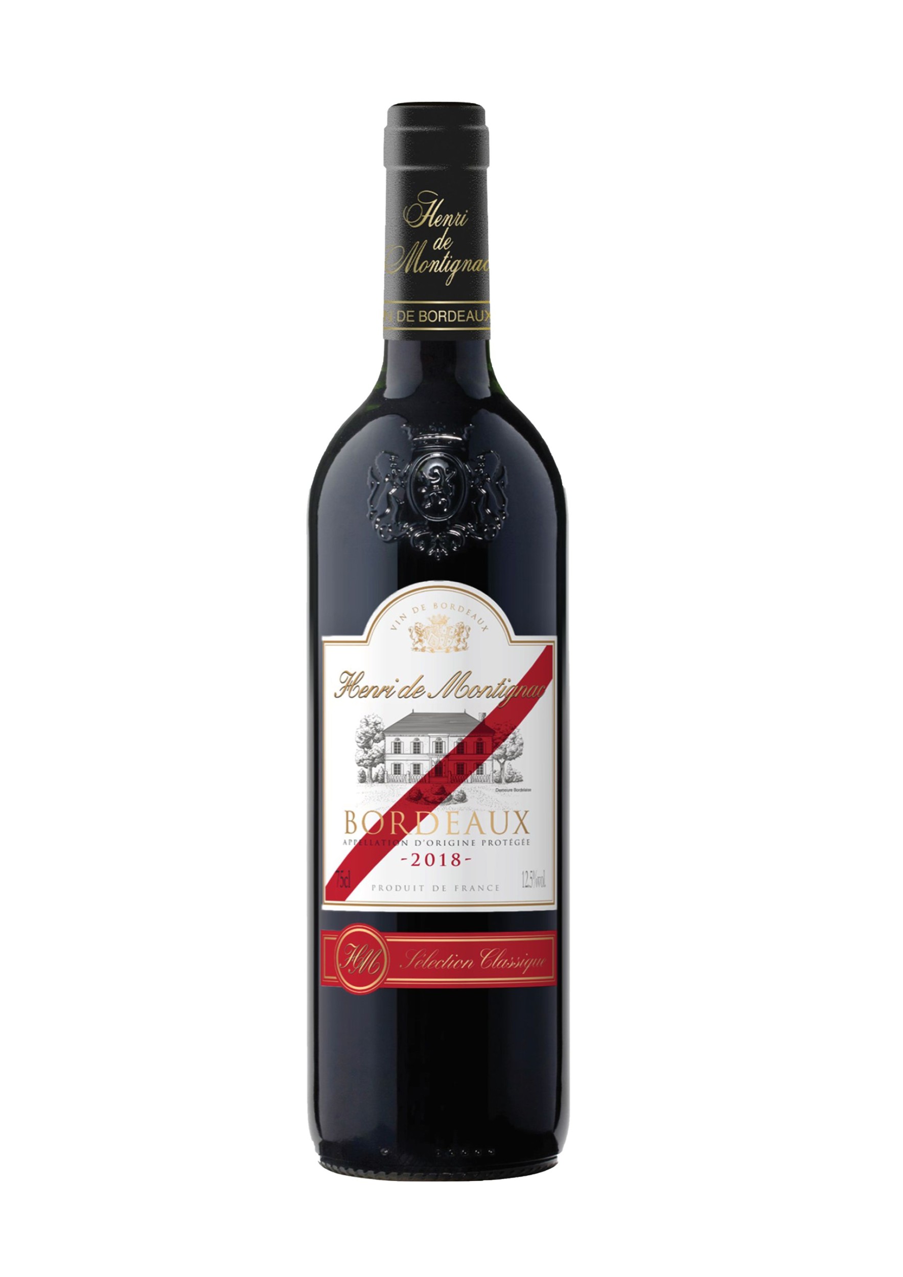 Henri de Montignac Bordeaux Rouge 0,75 l