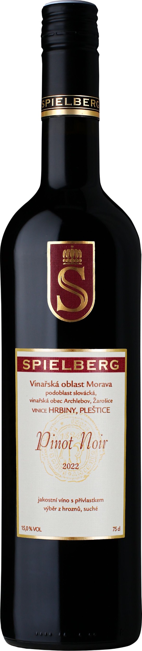 Spielberg Pinot Noir pozdní sběr 750 ml