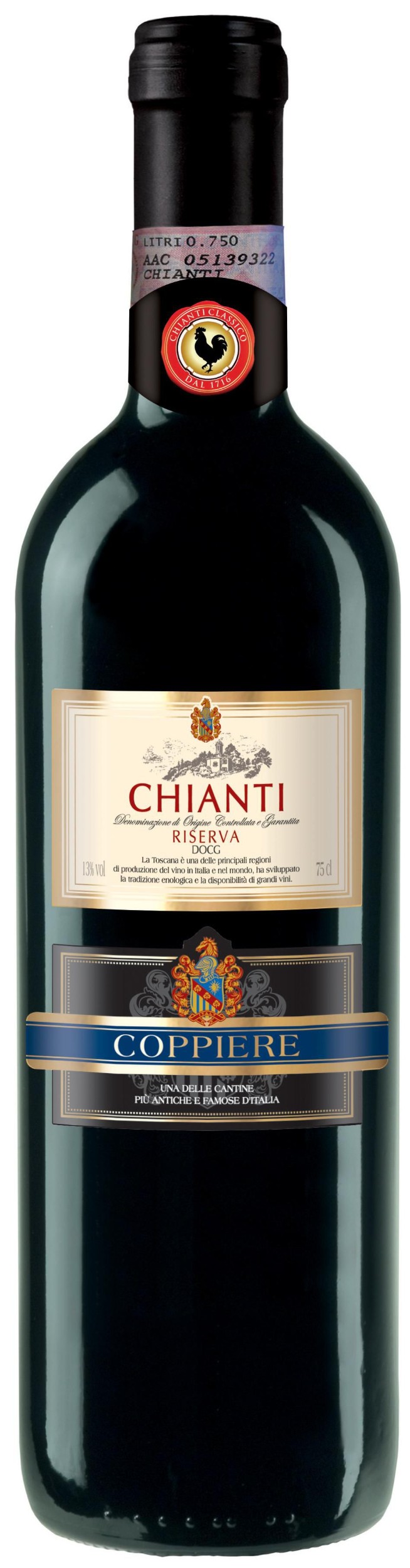 Coppiere Chianti DOCG Riserva 0,75 L
