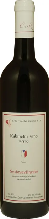 Vinařství Chrámce Svatovavřinecké kabinetní 750 ml