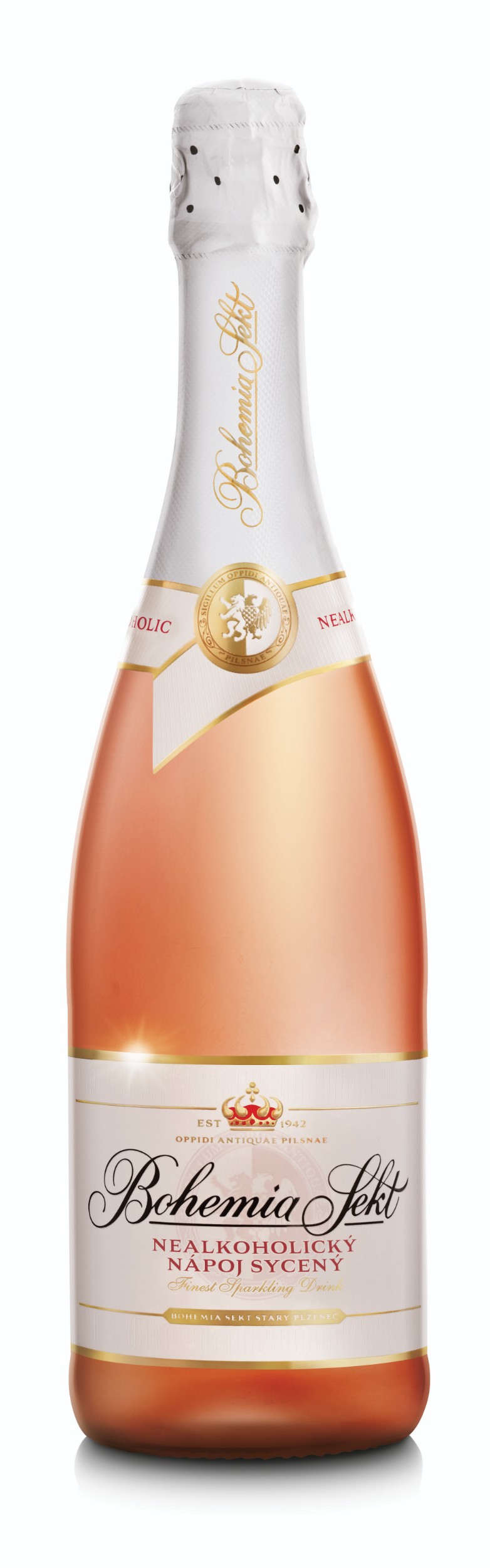 Bohemia Sekt nealkoholický nápoj rosé 750 ml