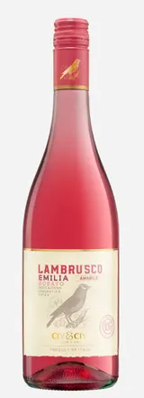 CIV&CIV Lambrusco Rosato amabile dell emilia 0,75 l