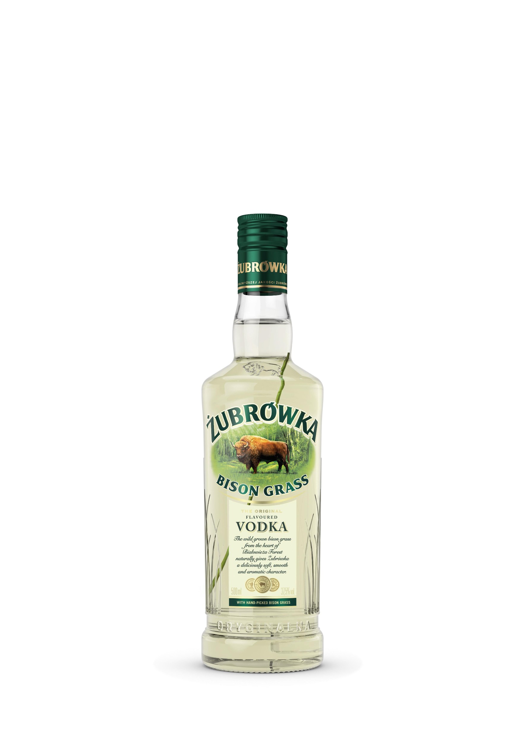 Zubrowka Bison Grass Vodka 37,5% 0,5l