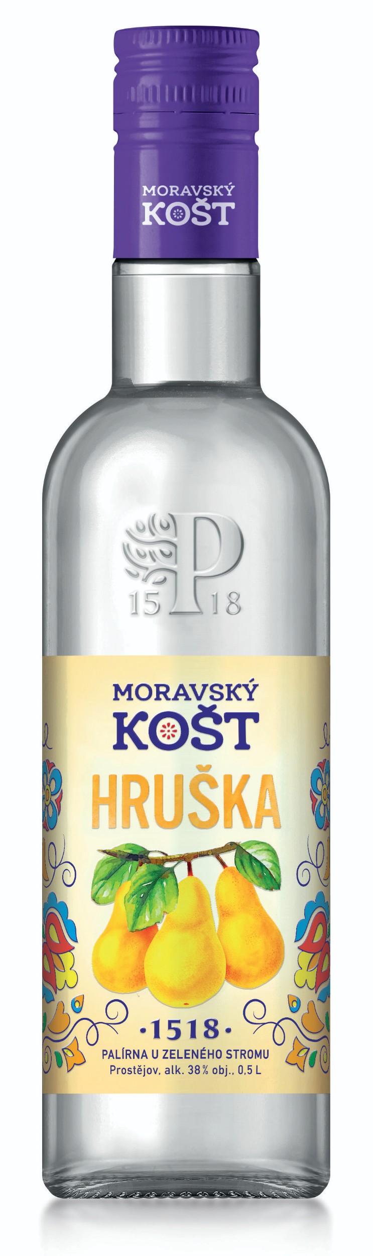 Moravský Košt Hruška 38% 0,5l
