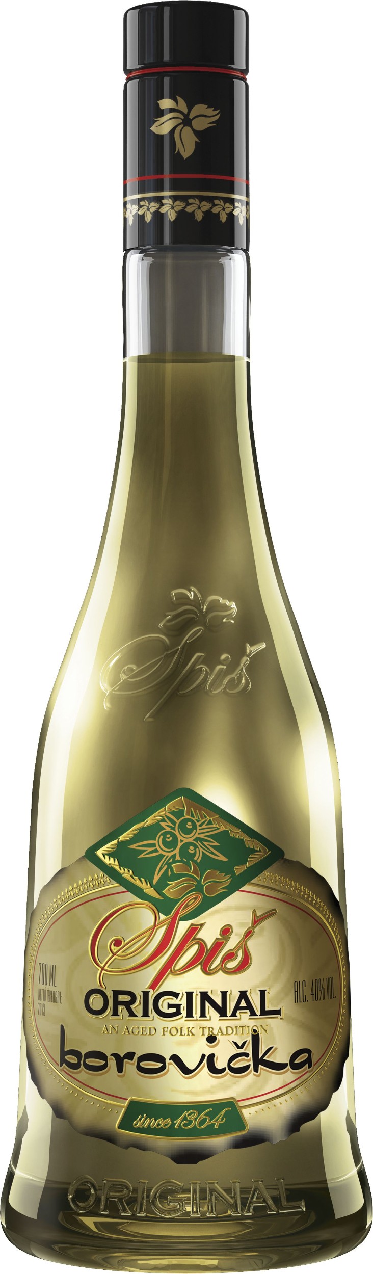 Spiš Original Borovička 40% 0,7l