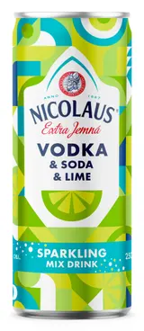 Nicolaus Vodka Soda Lime 6% 0,25l
