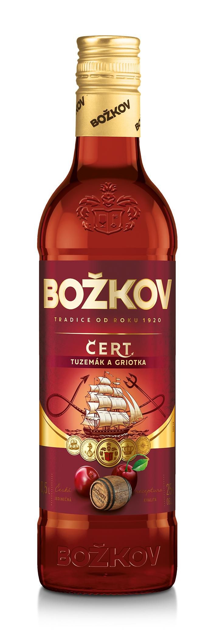 Božkov Čert 25% 0,5l