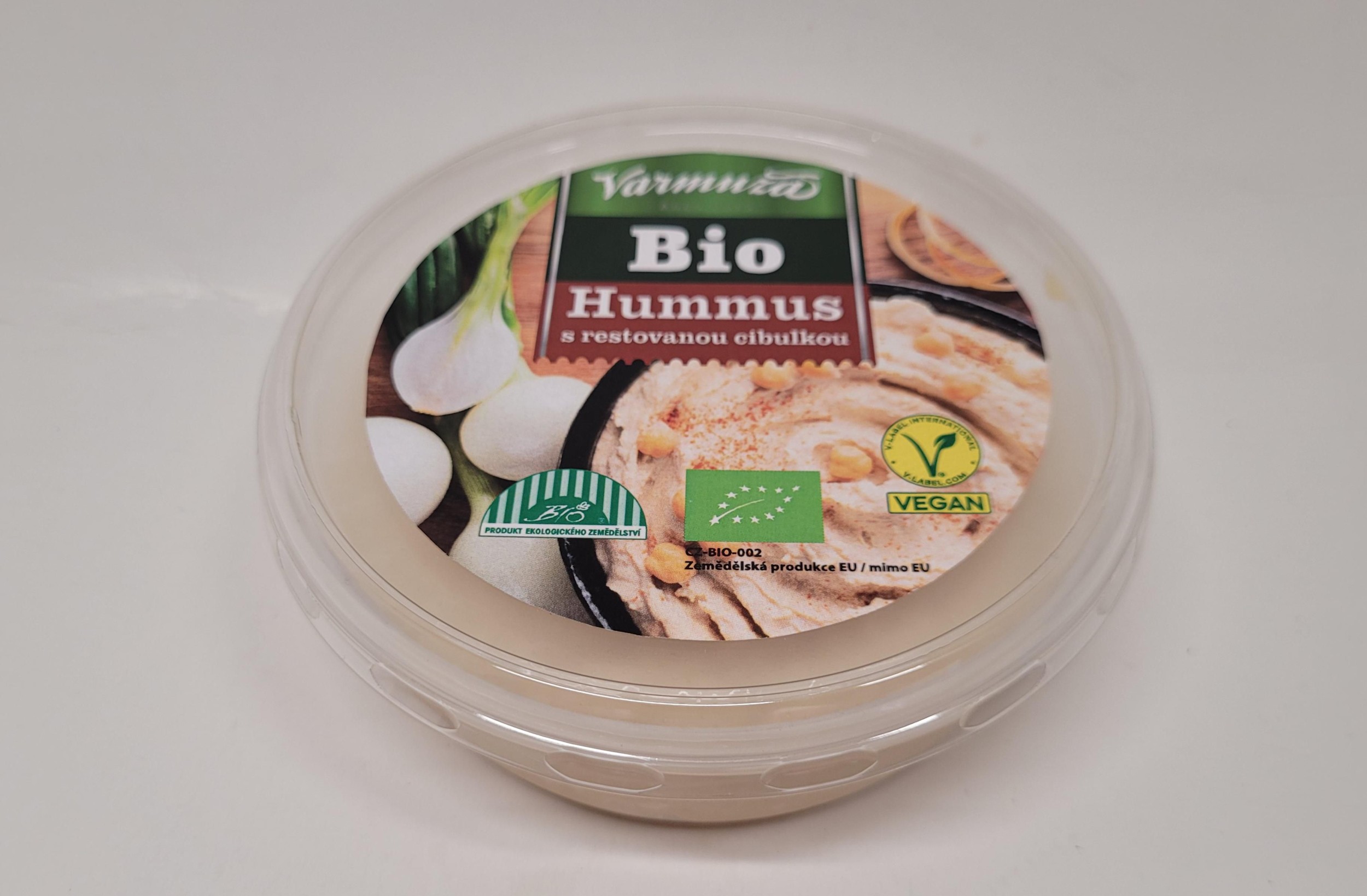 Varmuža BIO Hummus s restovanou cibulkou 200g