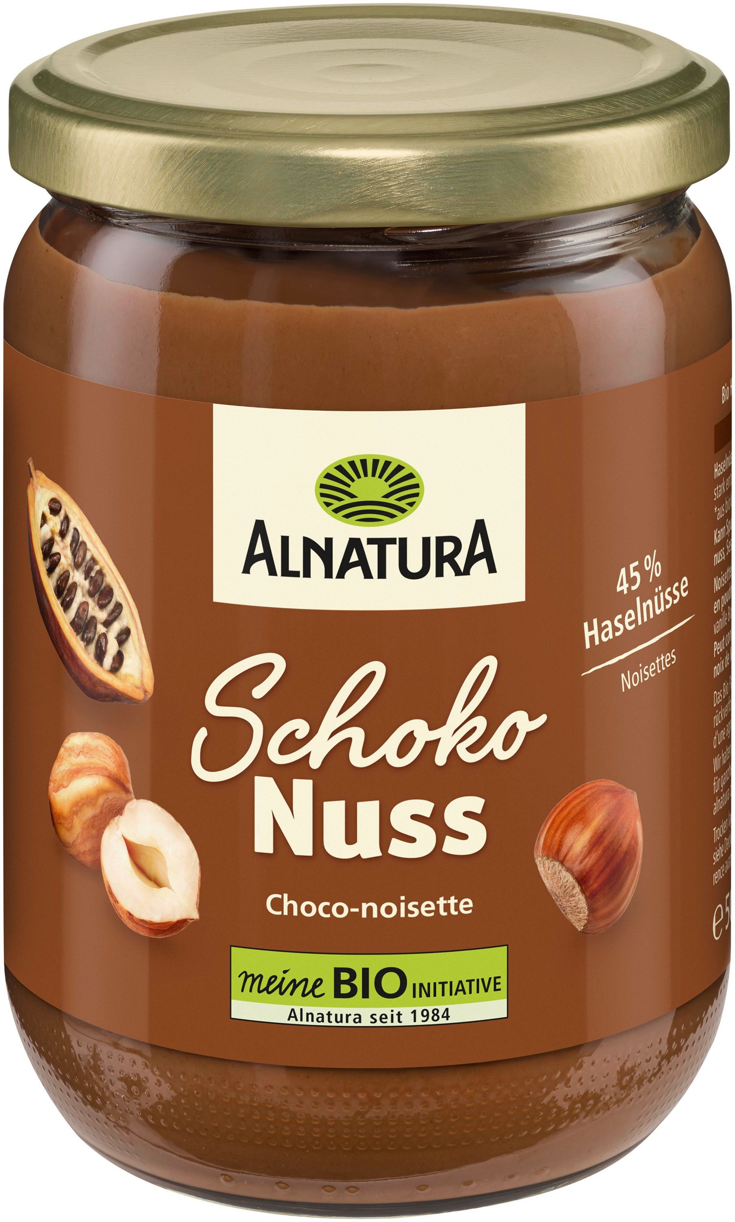 Alnatura BIO Krém čokoláda a ořechy, 500 g