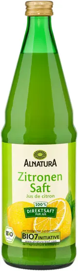 Alnatura BIO citronová šťáva 750ml