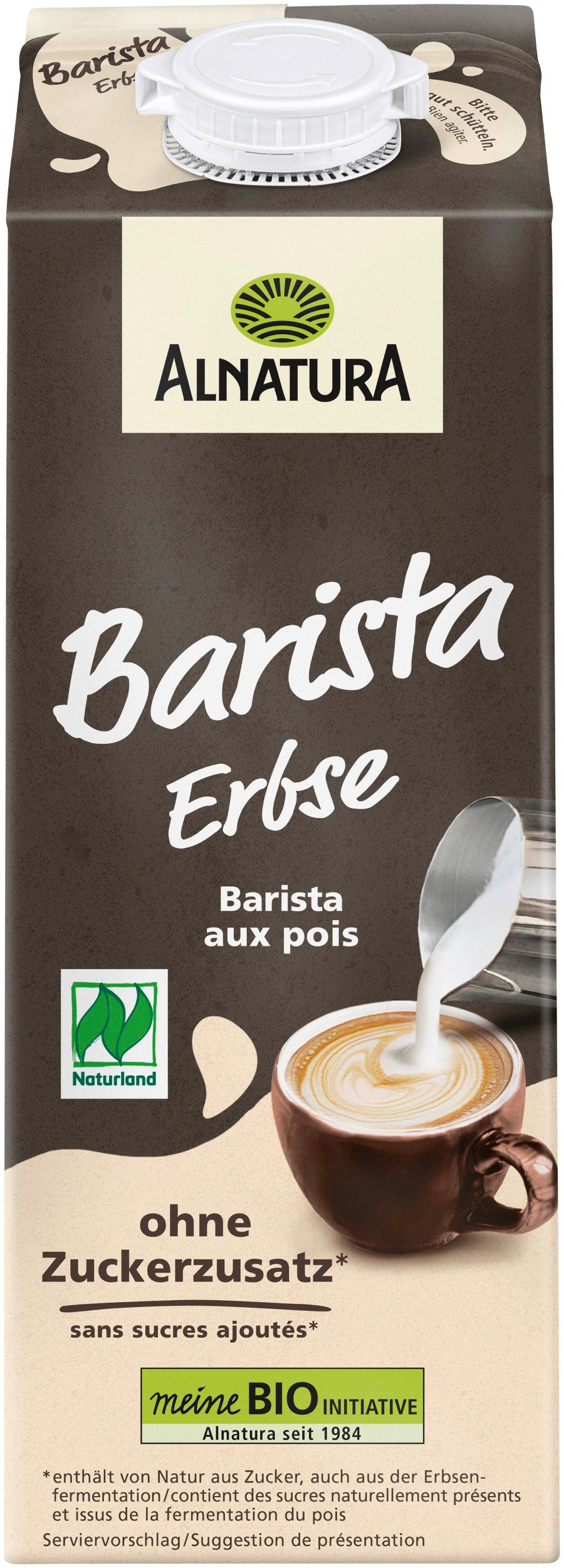 Alnatura BIO Barista hrášek 1 l