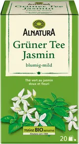 Alnatura BIO Zelený čaj Jasmín, 20 sáčků po 1,5 g, 30 g