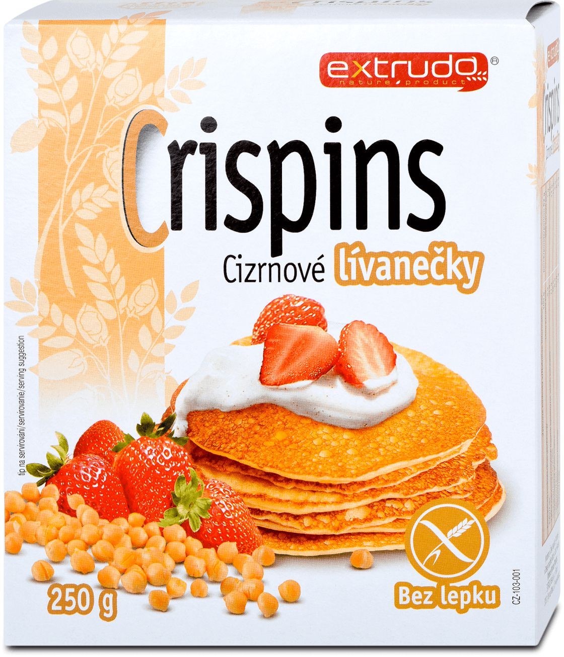 Extrudo Crispins římské lívanečky 250 g