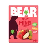 BEAR Fruit Minis jahoda a jablko 5x20g