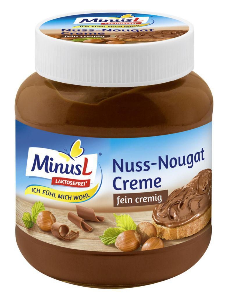 MinusL Oříškovo-nugátová pomazánka 400g