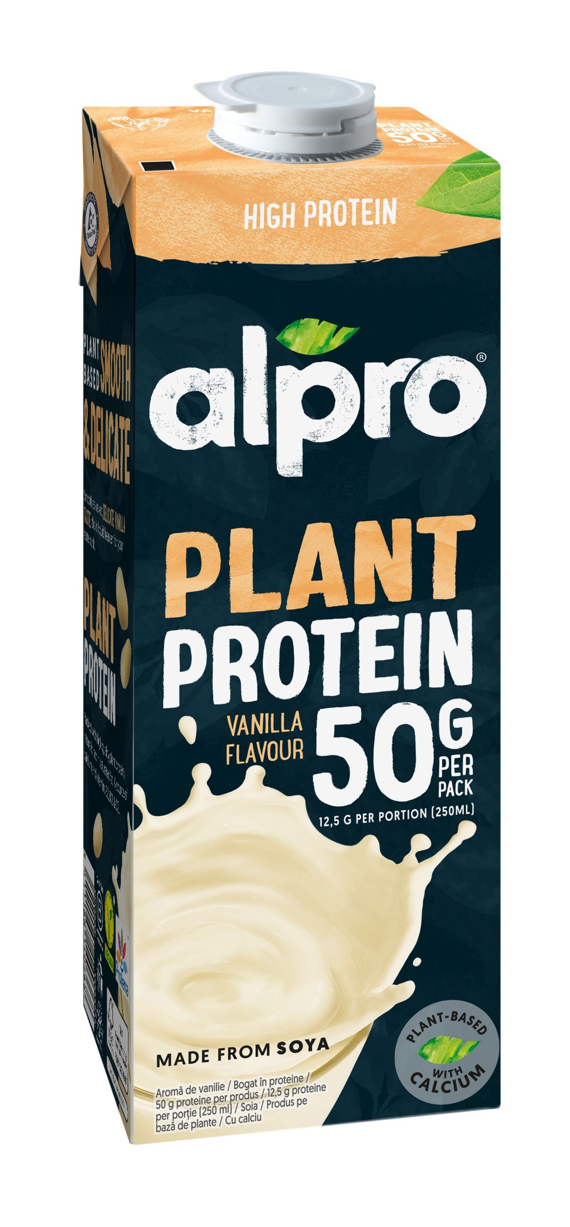 ALPRO High Protein Sójový nápoj s vanilkovou příchutí 1l
