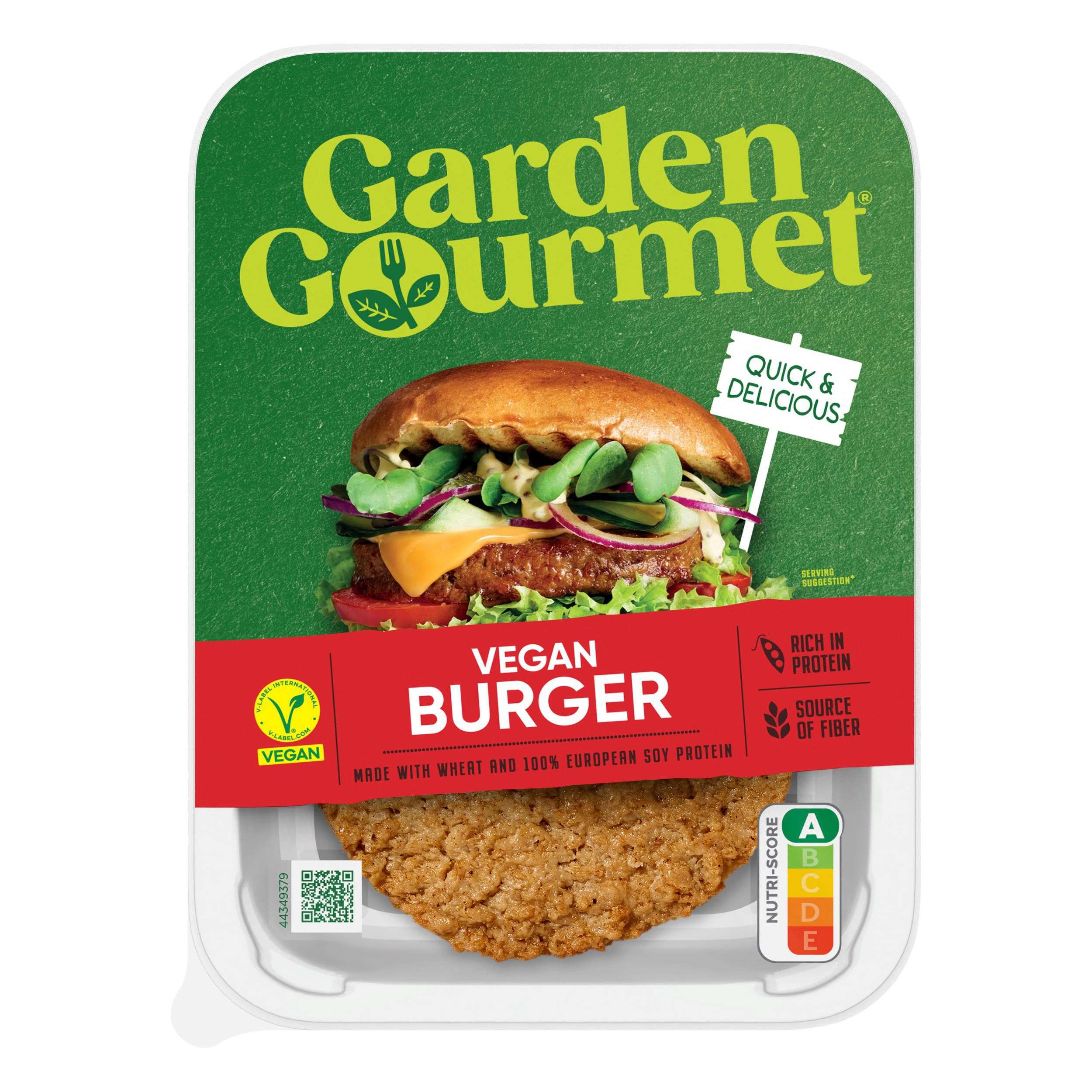 Garden Gourmet Vegetariánský Veggie burger vanička 150 g