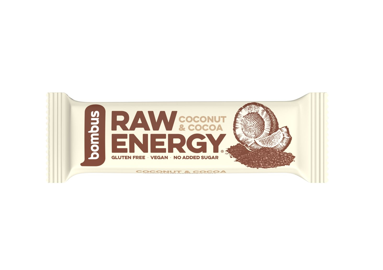 Bombus Raw energy coconut & cocoa 50 g