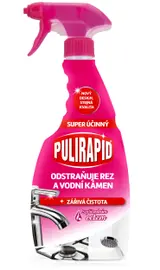 Pulirapid koupelna a kuchyně na vodní kámen  s octem spray 500 ml